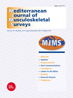 Mediterranean Journal of Musculoskeletal Surveys – International Journal