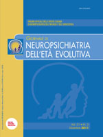 Giornale di Neuropsichiatria dell’Età  Evolutiva